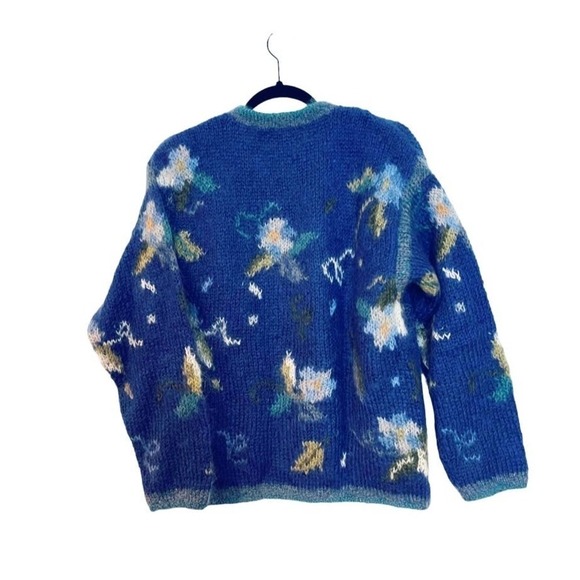 Vintage ICELANDIC Wool Blend Pullover Sweater Long Sleeve Women’s Size Small - Picture 3 of 7